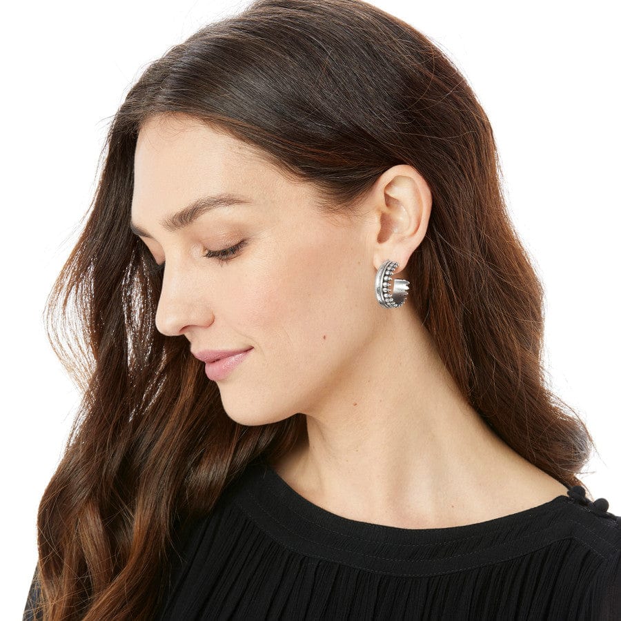 Telluride Sunburst Hoop Earrings silver 3
