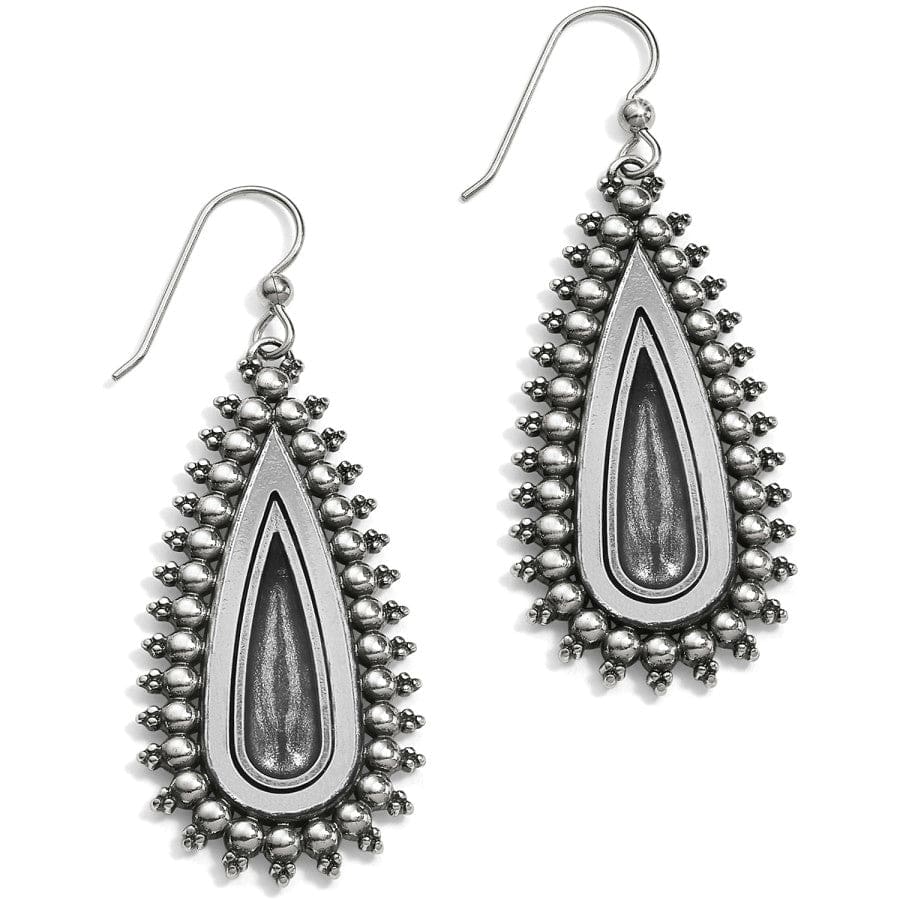 Telluride Teardrop French Wire Earrings silver 2