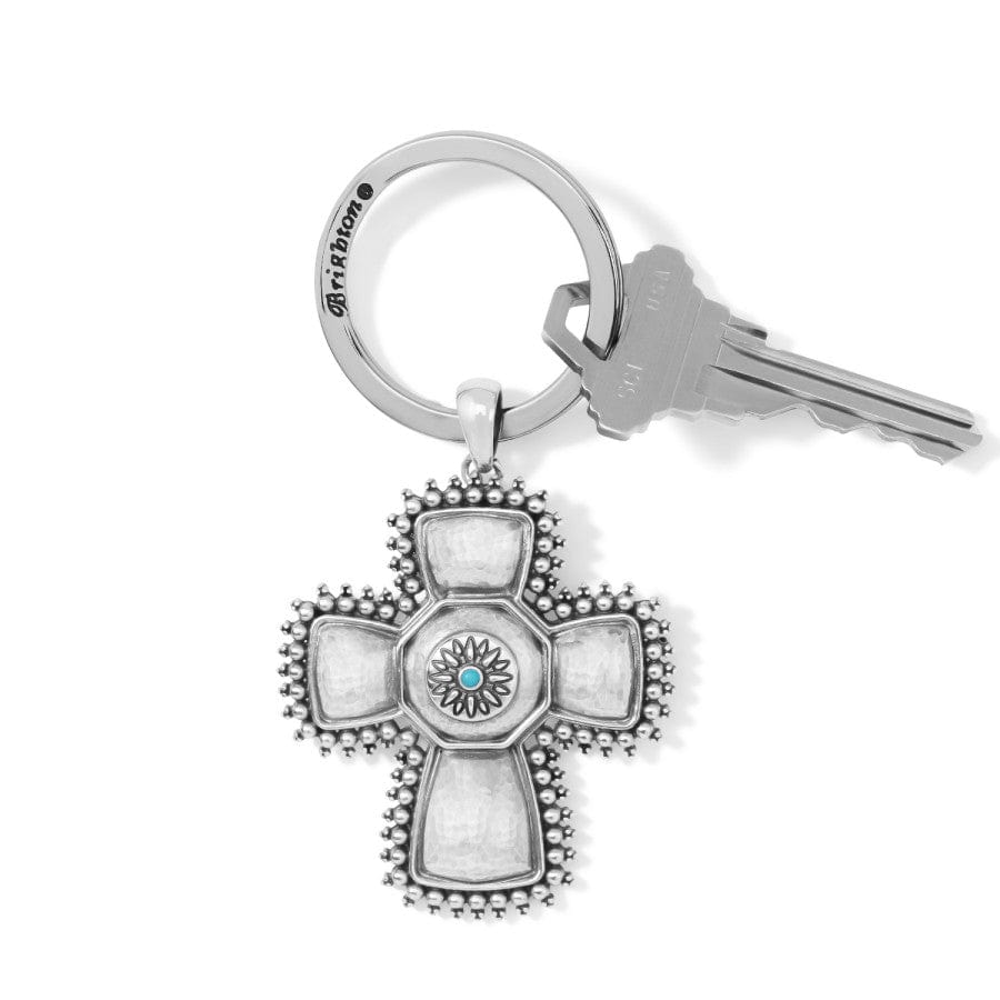 Telluride West Key Fob silver-turquoise 1
