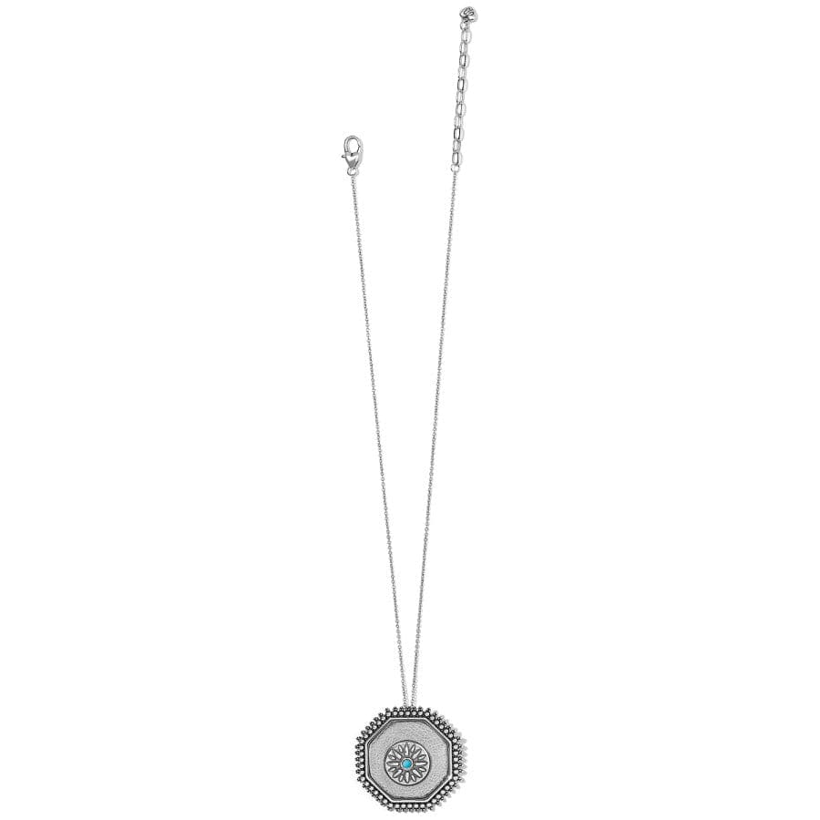 Telluride West Pendant Necklace silver-turquoise 2
