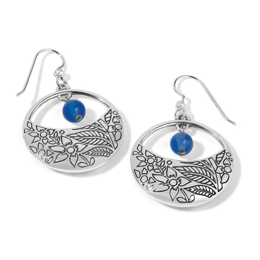 Terra French Wire Earrings silver-blue 2