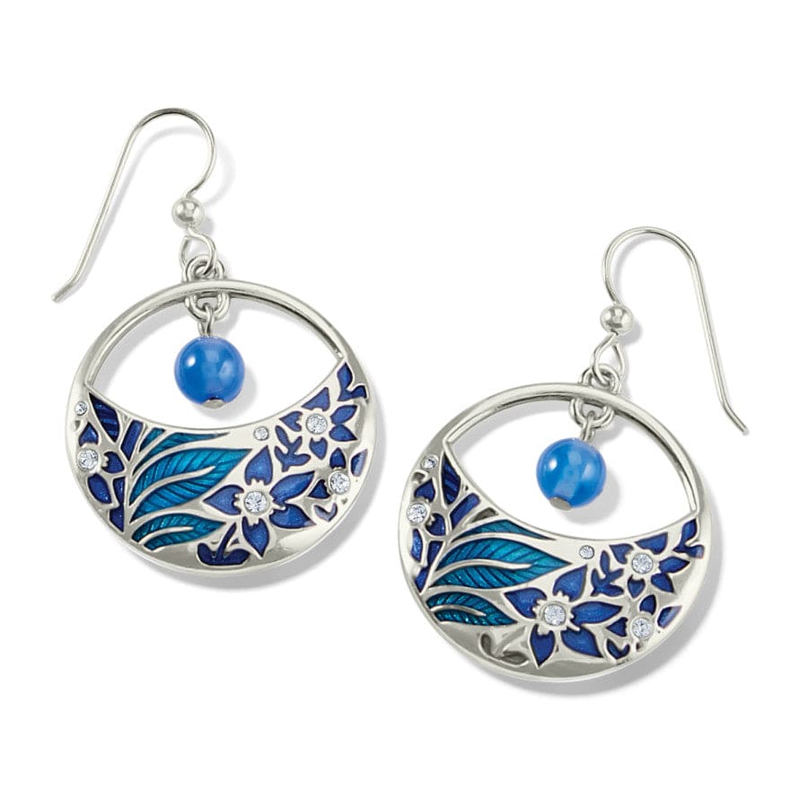 Terra French Wire Earrings silver-blue 3
