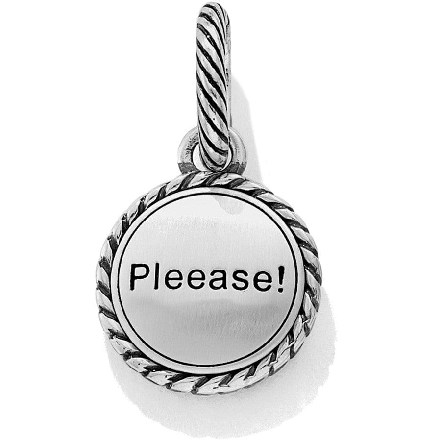 Text Me Please Charm silver 2