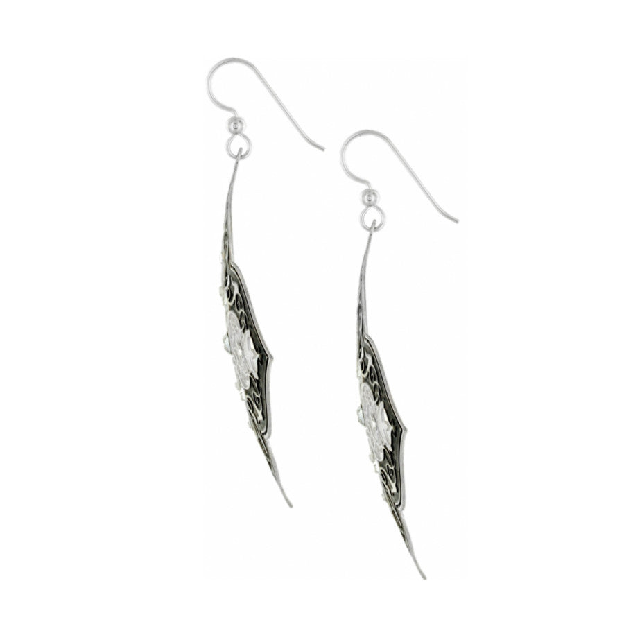 Theodora Statement Earrings silver-black 2