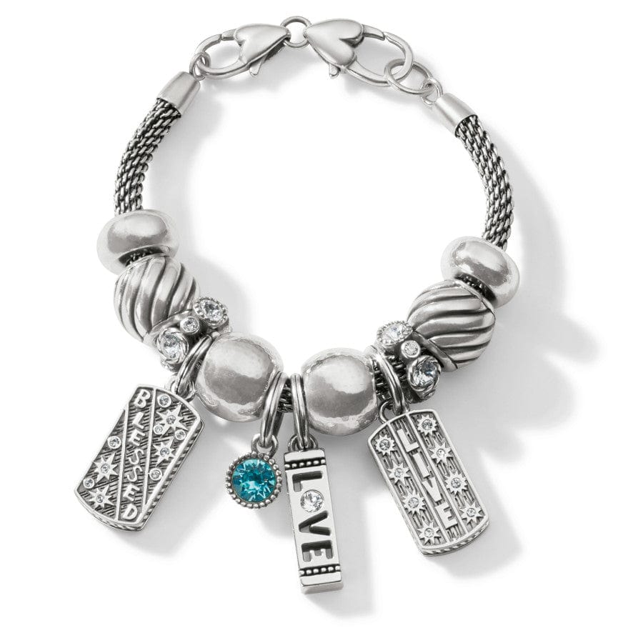 Thoughtful Live Charm silver 3