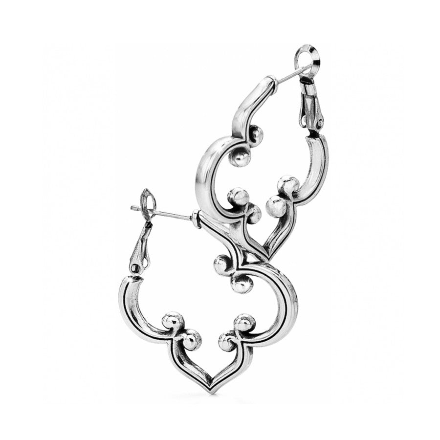 Toledo Hoop Earrings in silver