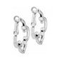 Toledo Hoop Earrings side view