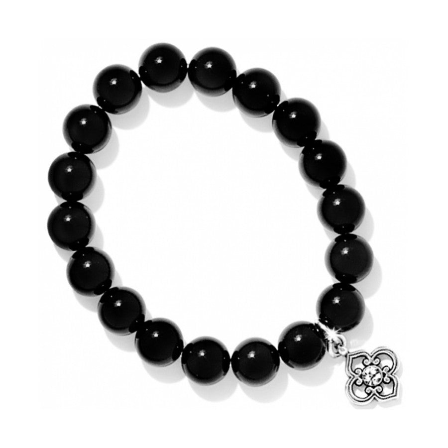 Toledo Stretch Bracelet silver-black 1