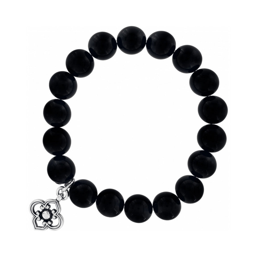 Toledo Stretch Bracelet silver-black 2