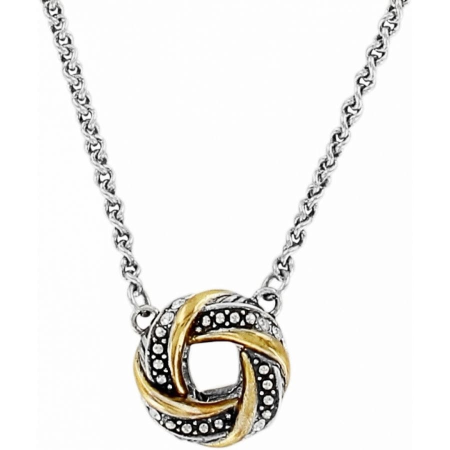 Tres Twist Necklace silver-gold 2