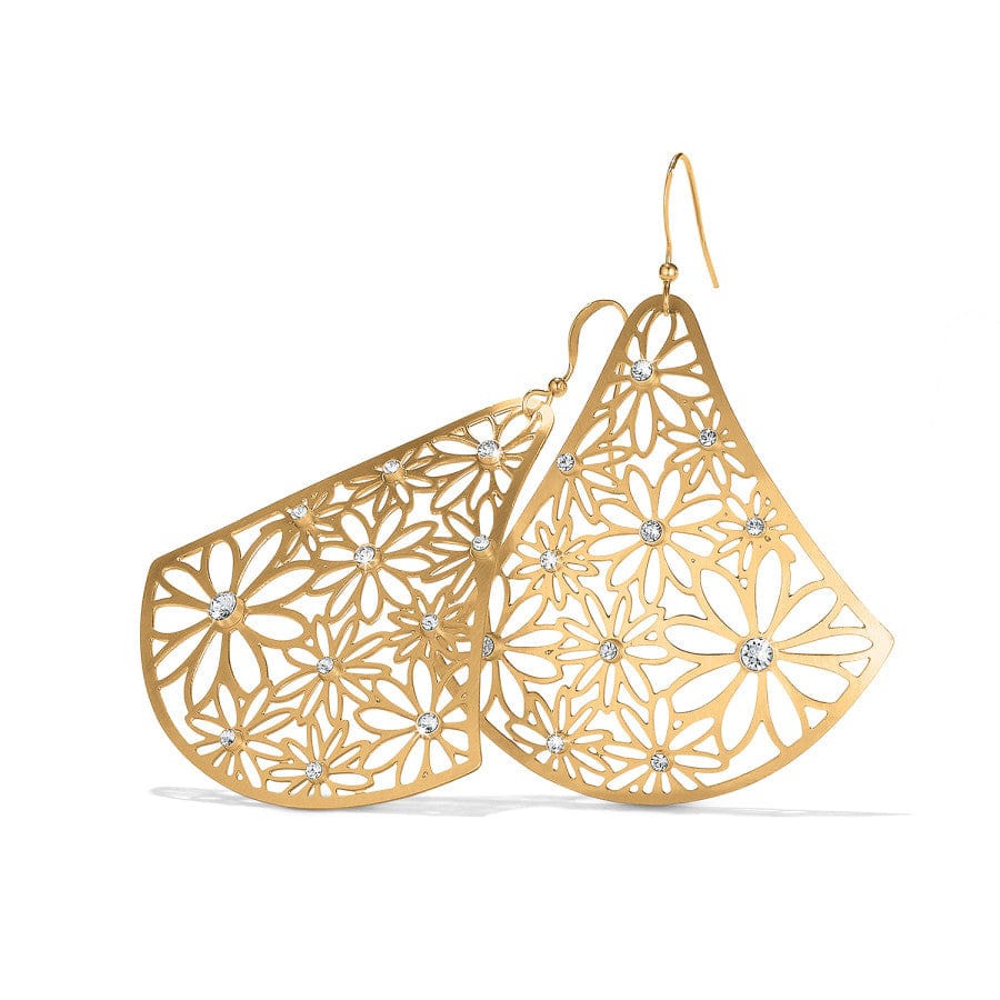 Trillion French Wire Earrings gold 2