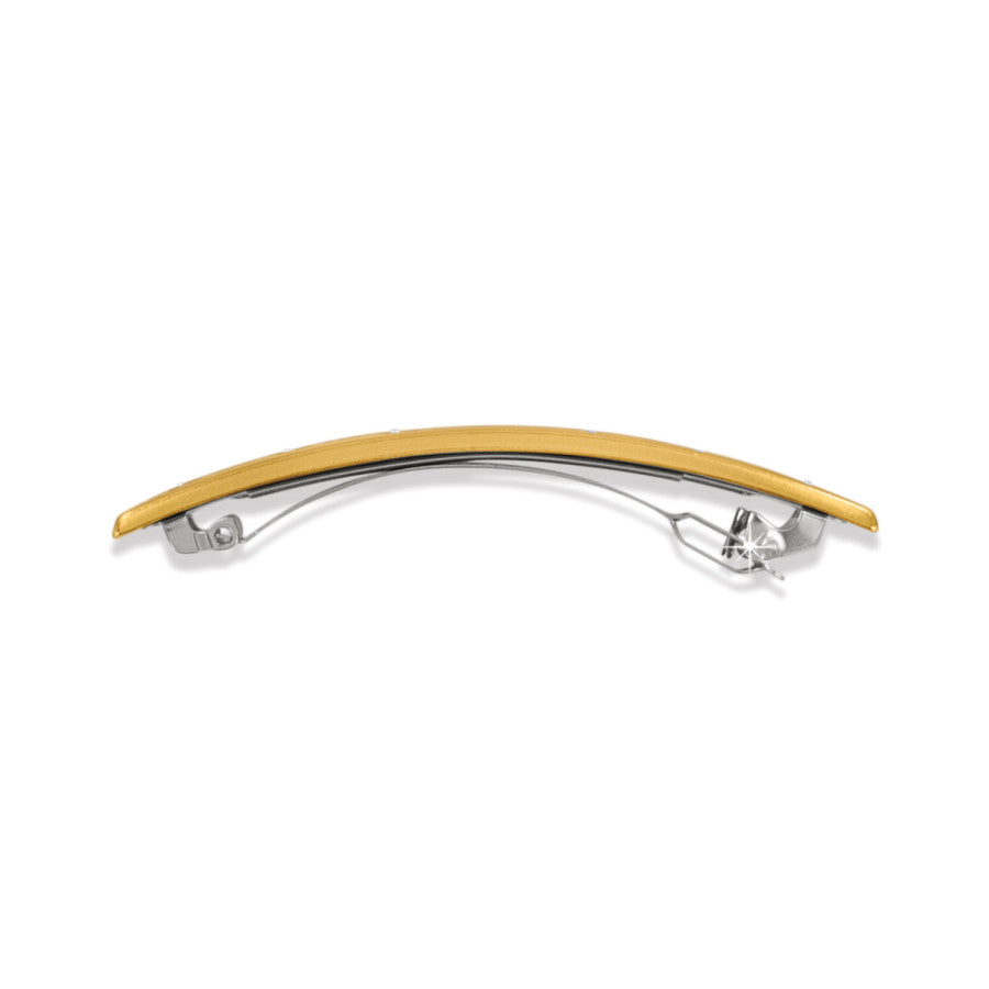 True Love Large Barrette silver-gold 2