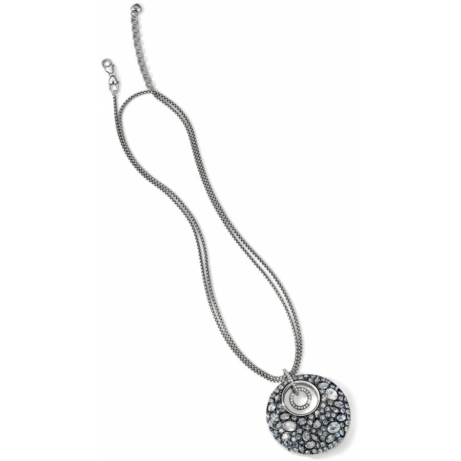 Trust Your Journey Convertible Necklace silver-aqua 3