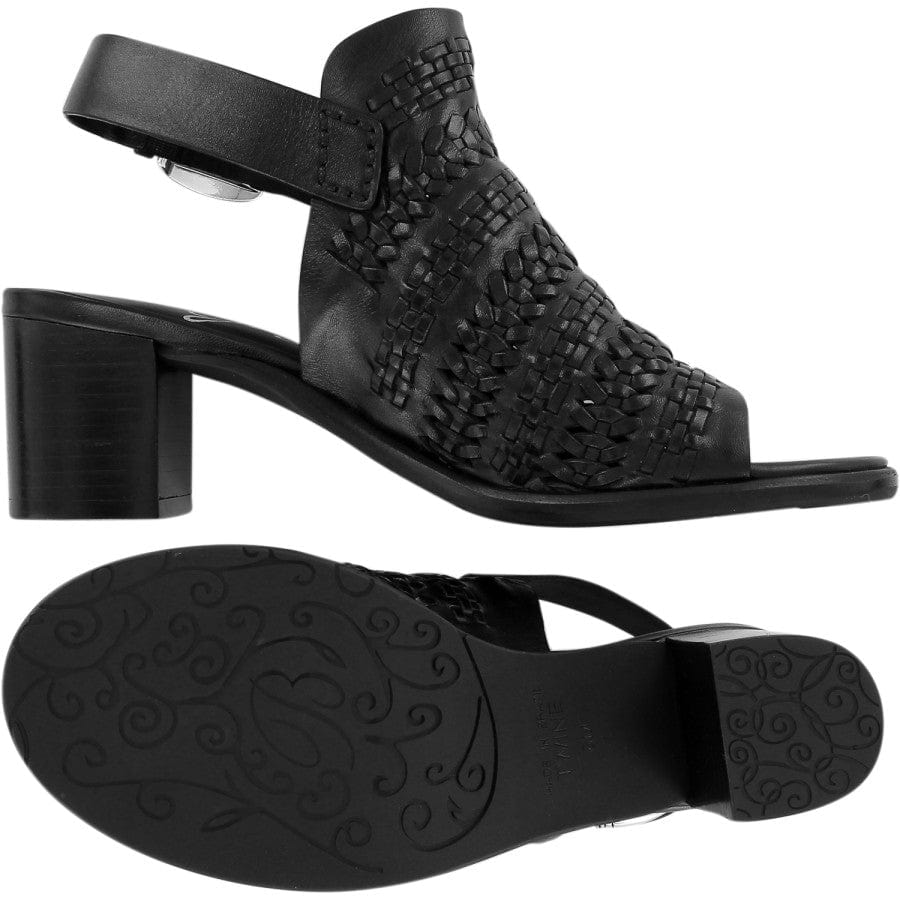 Twine Woven Sandals black 3