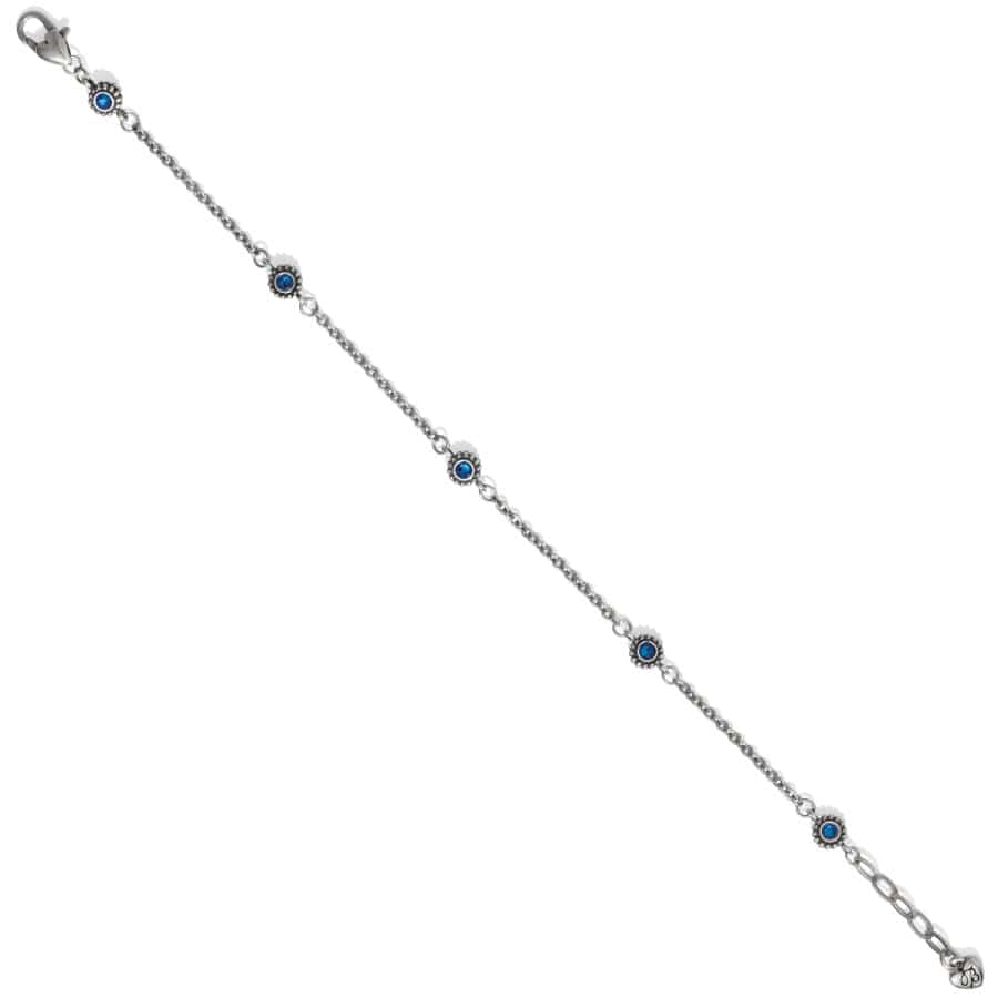 Twinkle Anklet silver-sapphire 2