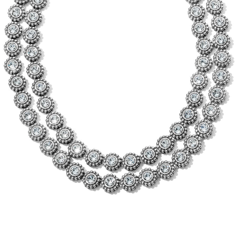 Twinkle Double Link Necklace silver 1
