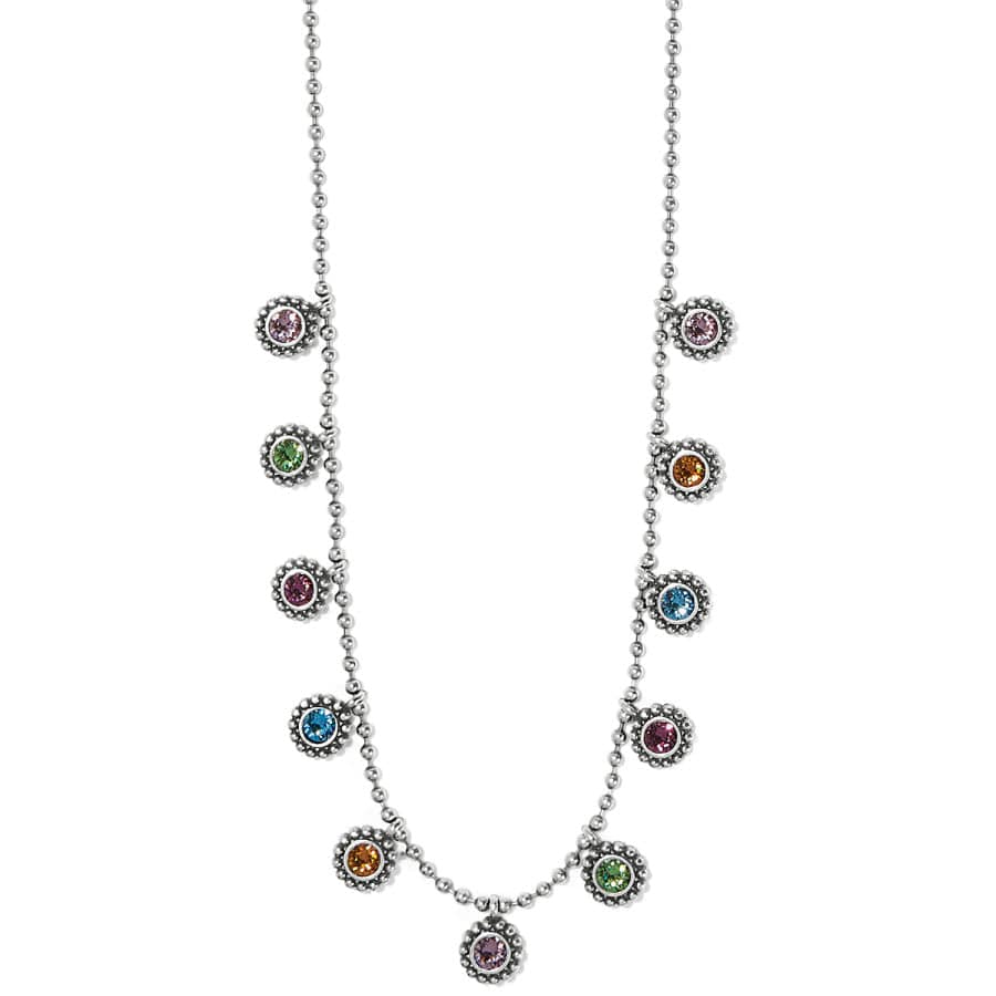 Twinkle Drops Necklace silver-multi 1