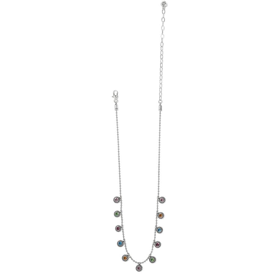 Twinkle Drops Necklace silver-multi 2