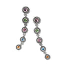 Trust Life Post Drop Earrings