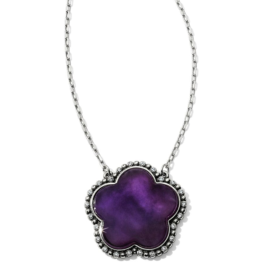 Twinkle La Flor Necklace silver-purple 5