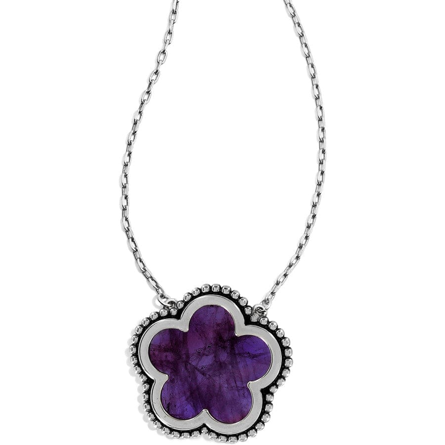 Twinkle La Flor Necklace silver-purple 6
