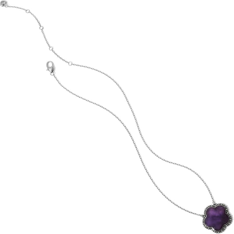 Twinkle La Flor Necklace silver-purple 7