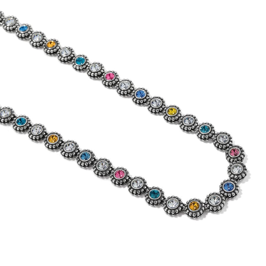 Twinkle Link Necklace silver-multi 7