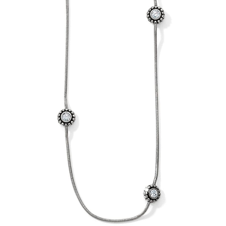 Twinkle Long Necklace silver 1