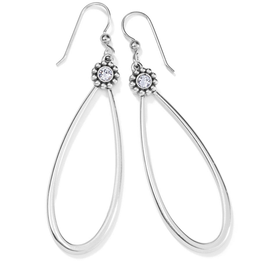 Twinkle Loop French Wire Earrings silver 1