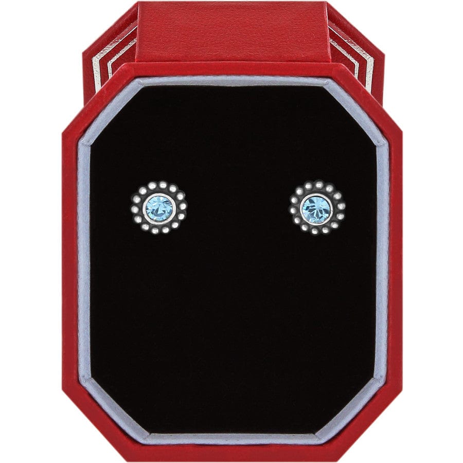 Twinkle Mini Post Earrings Gift Box blue 1
