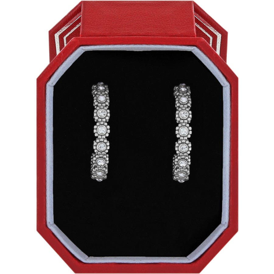 Twinkle Splendor Small Hoop Earrings Gift Box silver 1