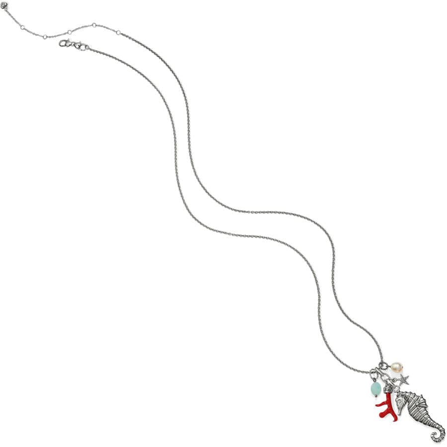 Under The Sea Convertible Necklace silver-pearl 4