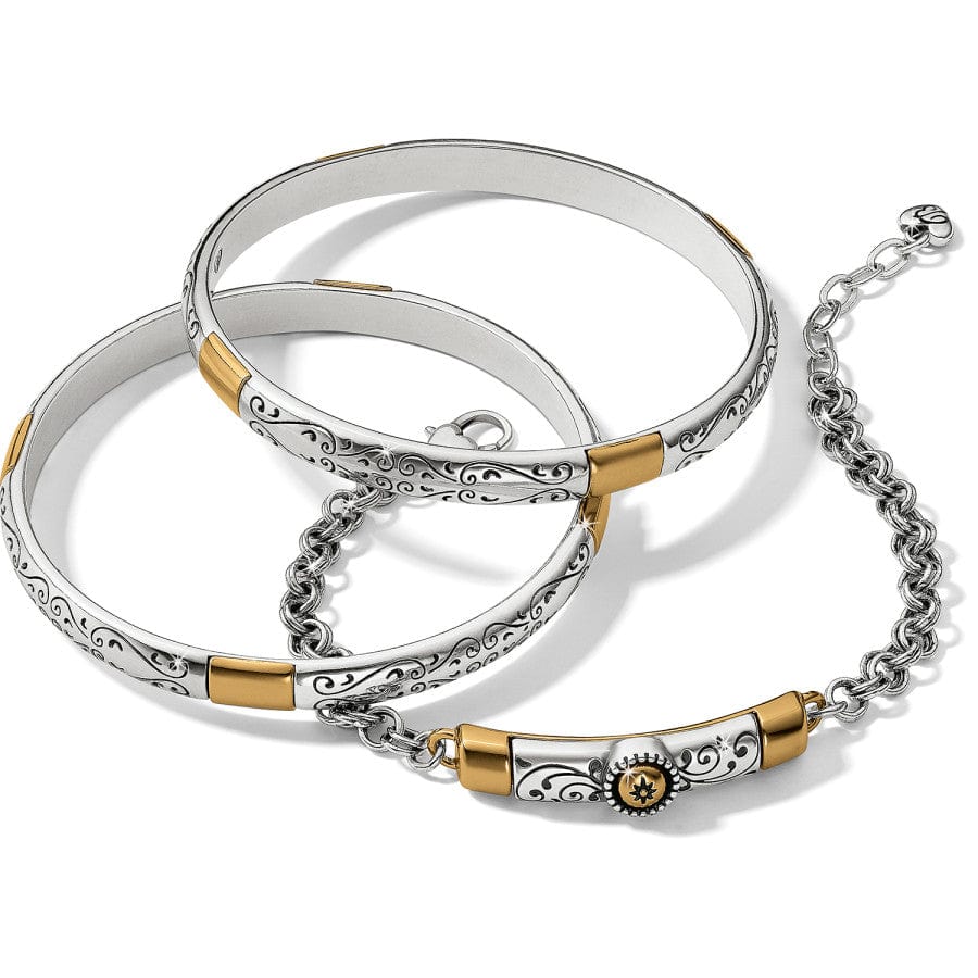 Venezia Bar Bracelet silver-gold 3