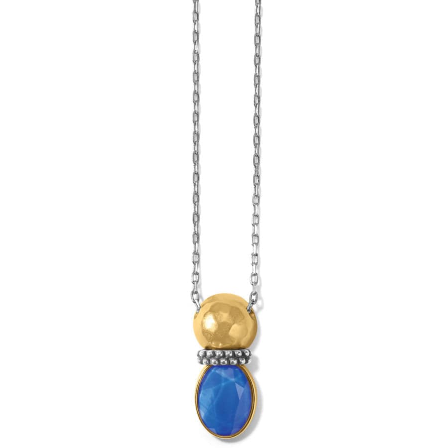 Venus Necklace gold-blue 1