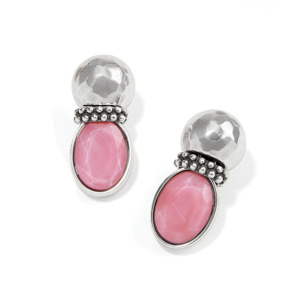 CLIP ON Earrings Rhinestone Crystal Oversized Light Pink Drop Chandelier  4.8 in | eBay