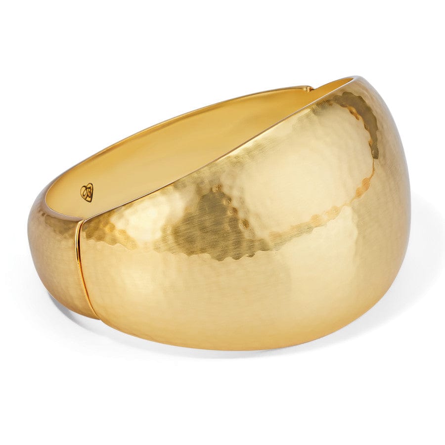 Versailles Collonade Hinged Bangle brushed-gold 1