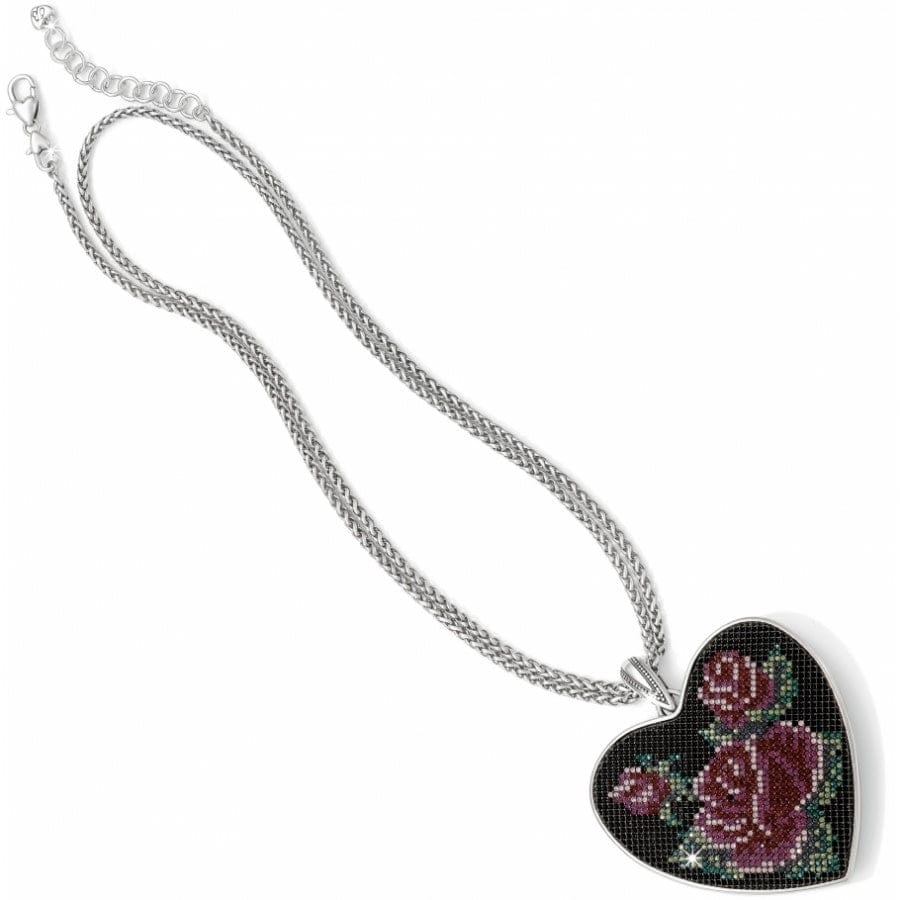 Victorian Rose Long Necklace
