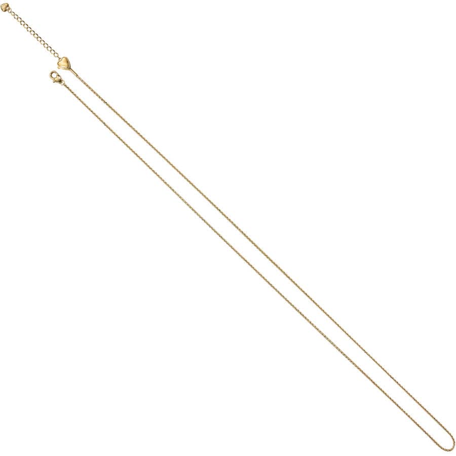 Vivi Delicate Long Charm Necklace gold 1