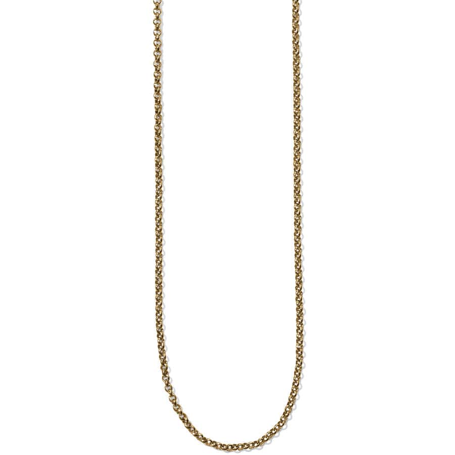 Vivi Delicate Long Charm Necklace gold 2
