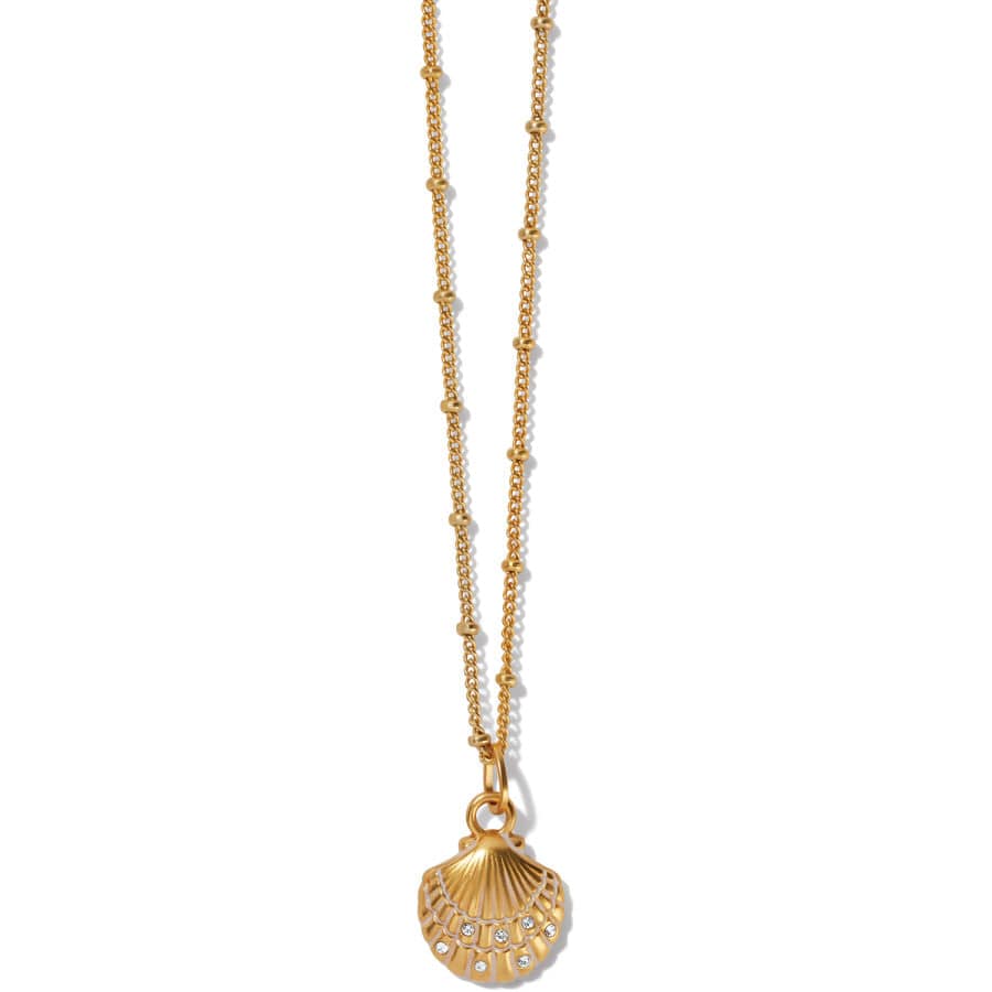 Voyage Mini Shell Necklace gold 1
