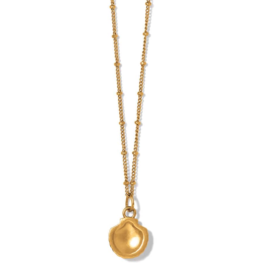 Voyage Mini Shell Necklace gold 2