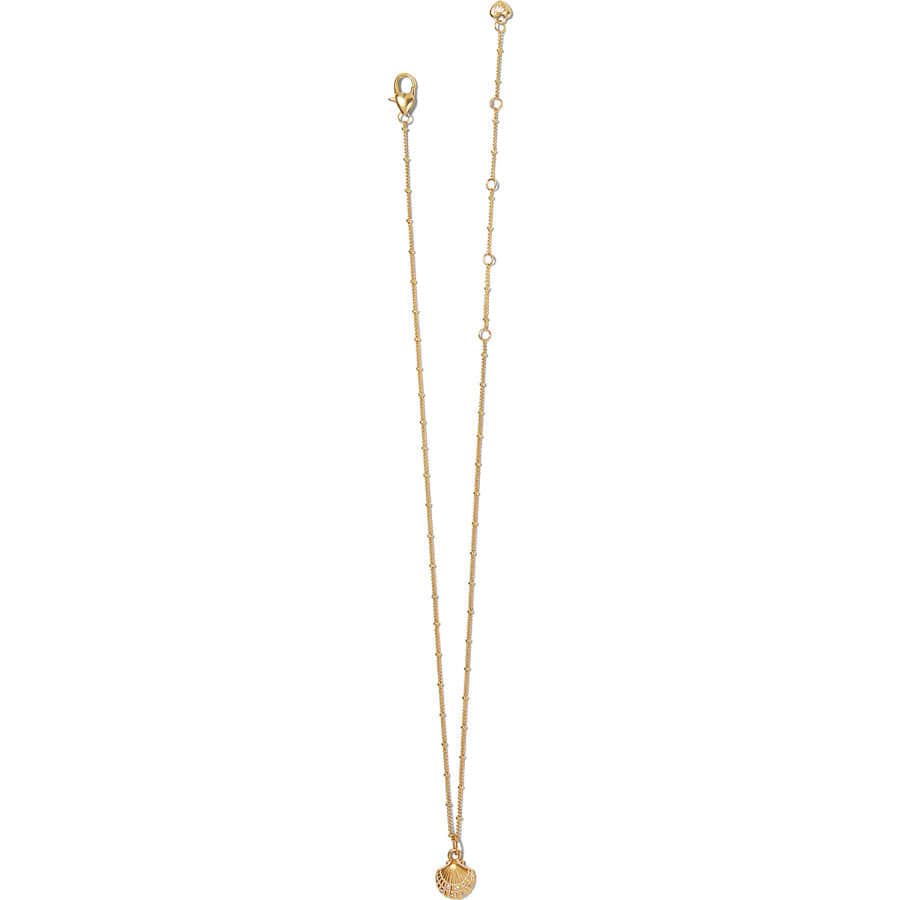 Voyage Mini Shell Necklace gold 3