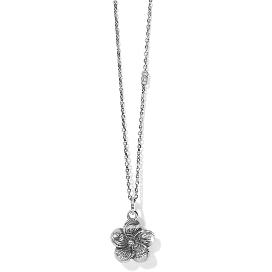 Voyage Petite Plumeria Necklace silver 1