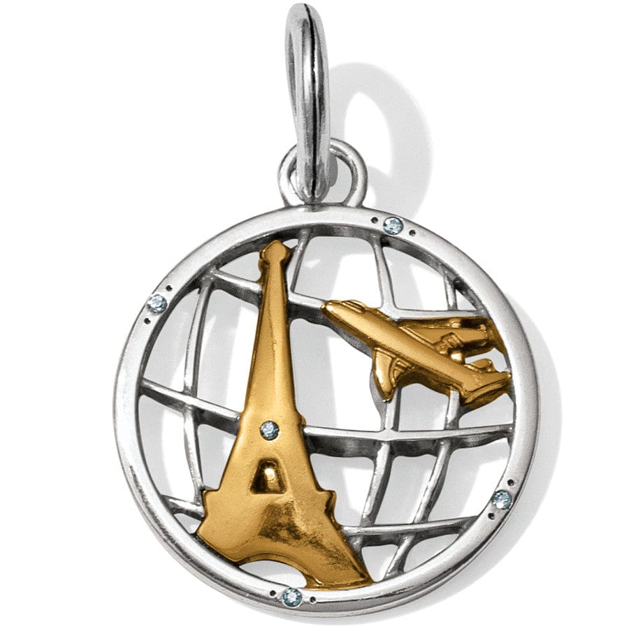 Wanderlust Paris Amulet silver-gold 1